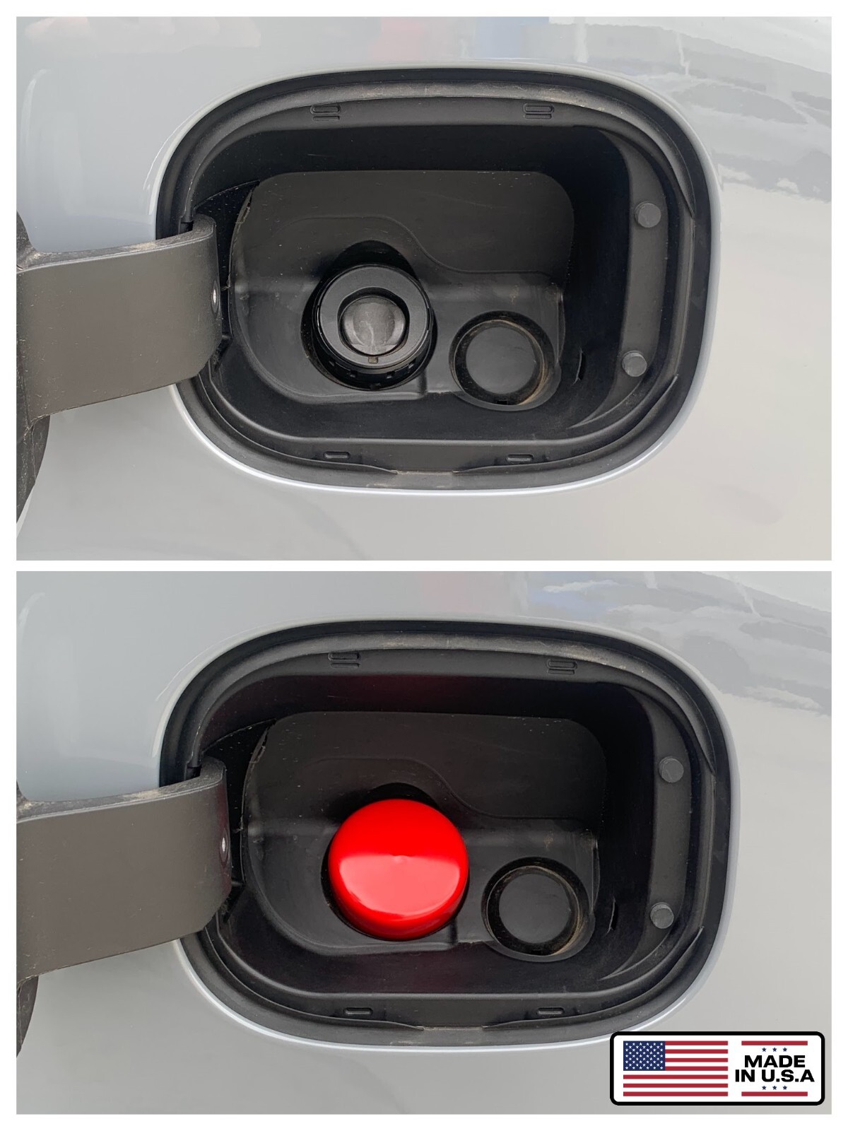 GM red gas cap dust dirt cover 2017 - 2025 GMC Chevrolet Buick Cadillac Capless