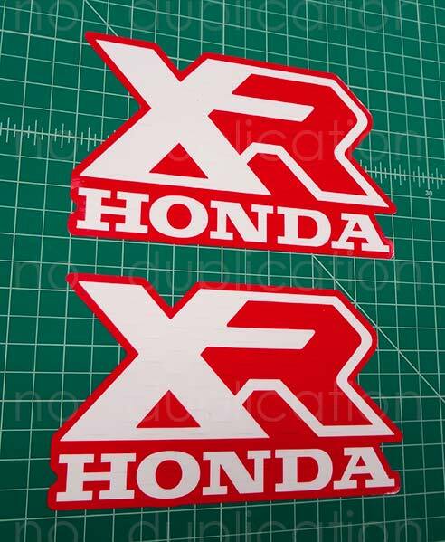86\' 1986 XR 250r xr250 2pc tank graphics decals stickers pegatinas Adhesives