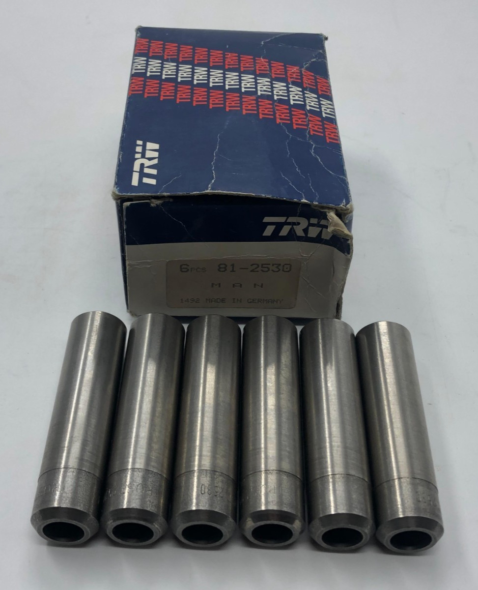 6 PCS X INLET VALVE GUIDE 81-2530 TRW 51.03201-0047 FOR MAN D 2156 HM 1 U MGN MY