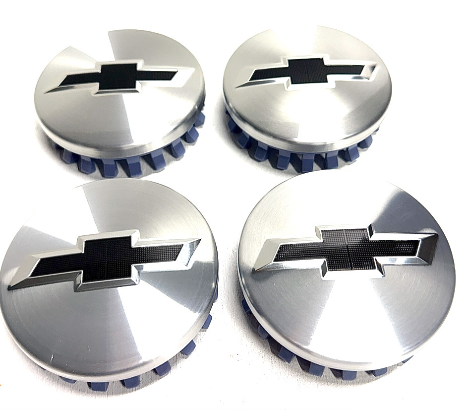 NEW 4x Black Machine Center Caps 83mm 3.25