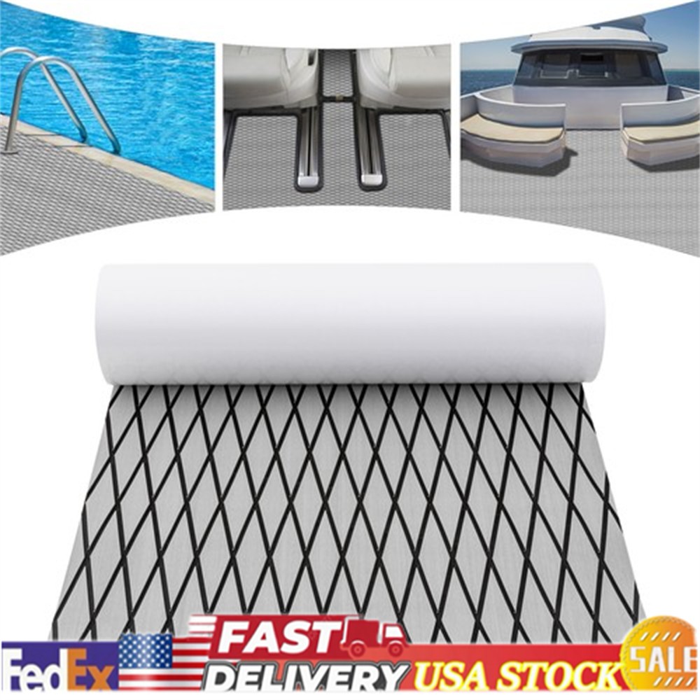 EVA Foam Boat Flooring Faux Teak Marine Yacht Decking Sheet Mat Diamond Blocks