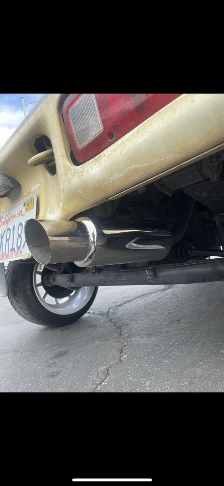 HONDA ACTY HA3,4 EXHAUST STAINLESS STEEL, BURNT TIP OR PLAIN 1990-1999