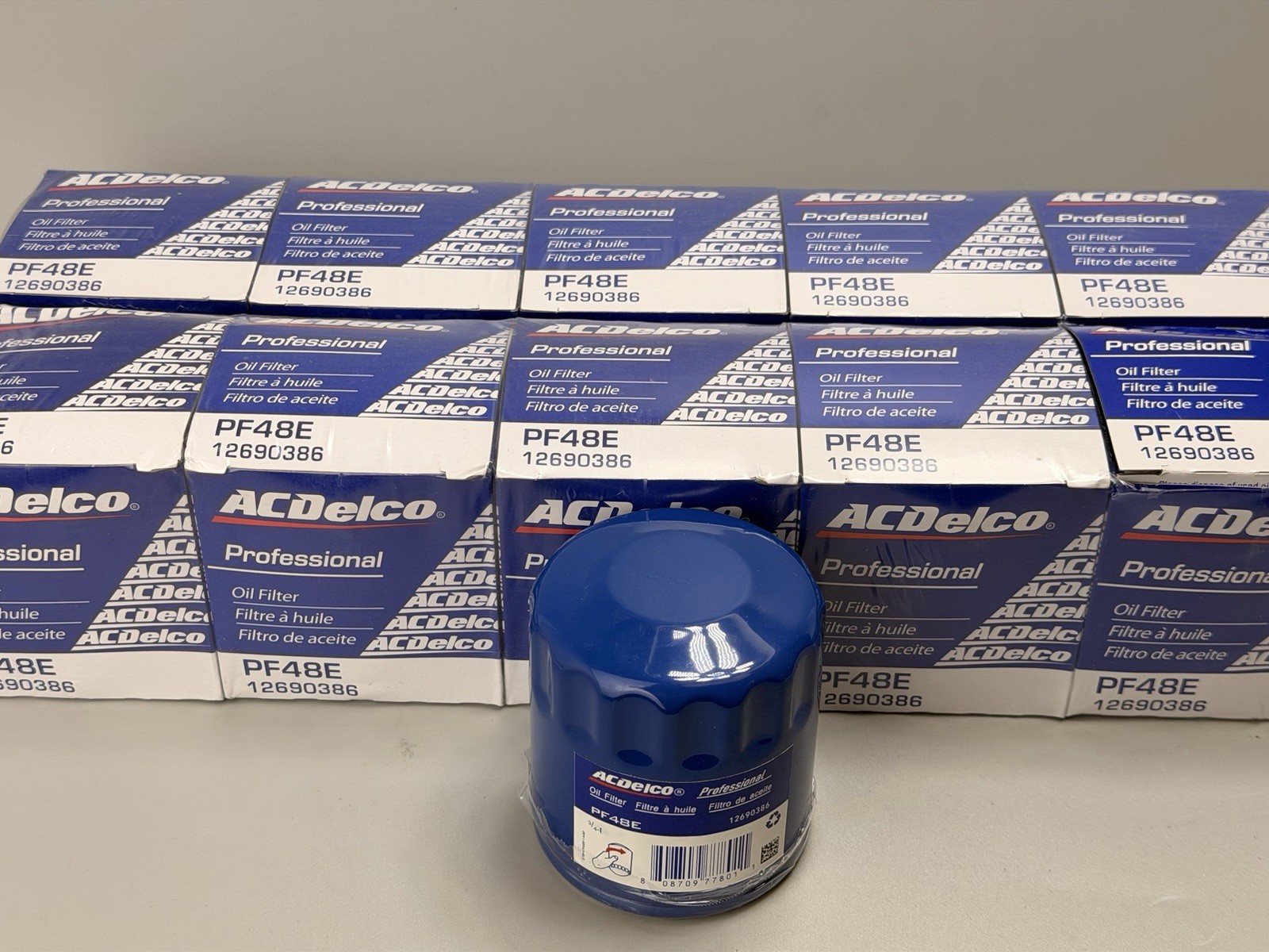 АСDеІсо PF48e PF48F GМ Oil Filter 12737086 Case Durapack -10 Pack АСDеІсо PF48e PF48F GМ Oil Filter 12737086 Case Durapack -10 Pack