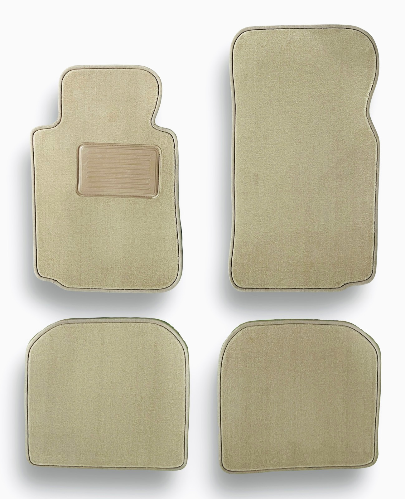 1995 - 2001 BMW 7 Series E38 LWB  Beige 740iL 750iL Floor Mats 4 PC MAT SET