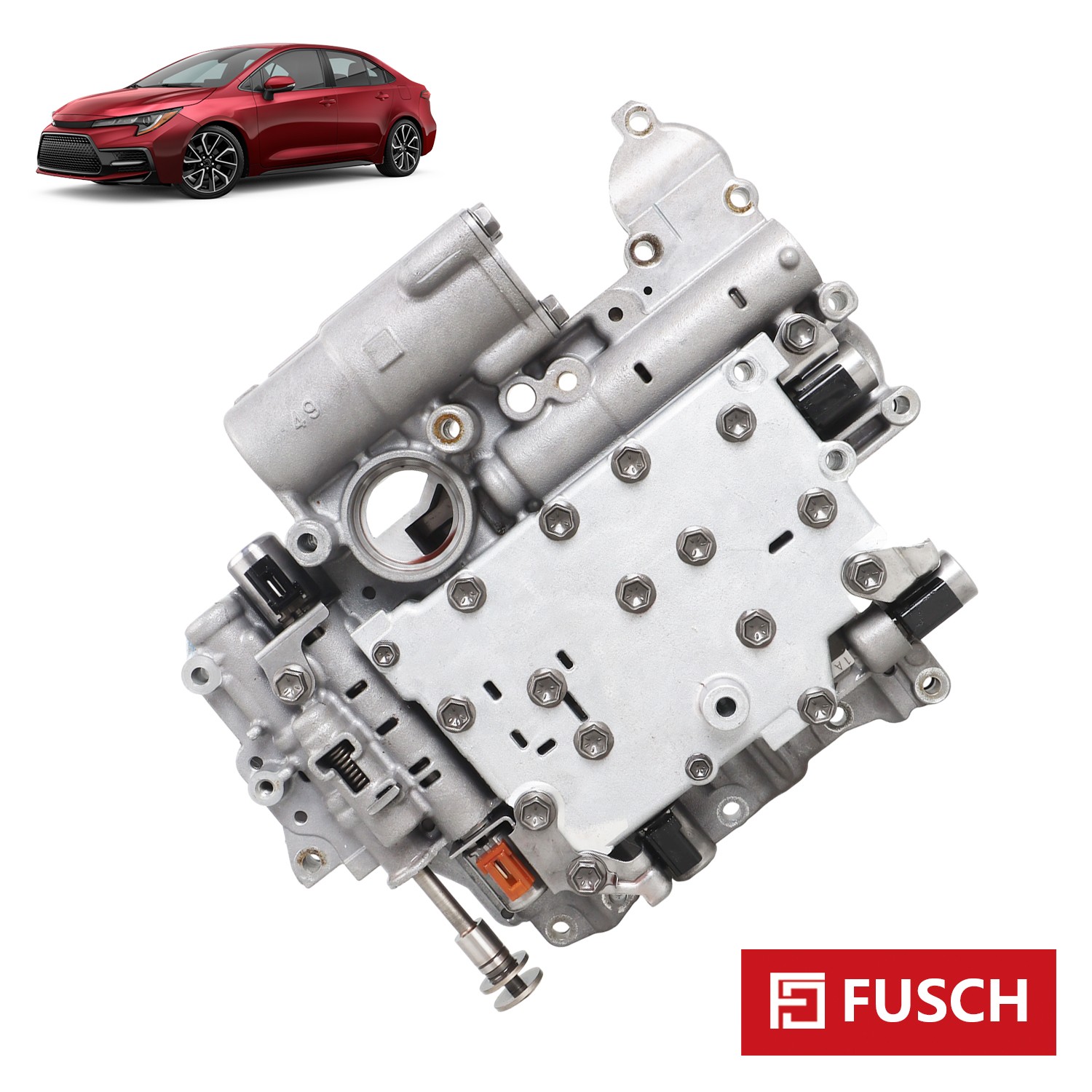 U340E U341E Transmission Valve Body w/ Solenoids for Toyota Yaris Corolla