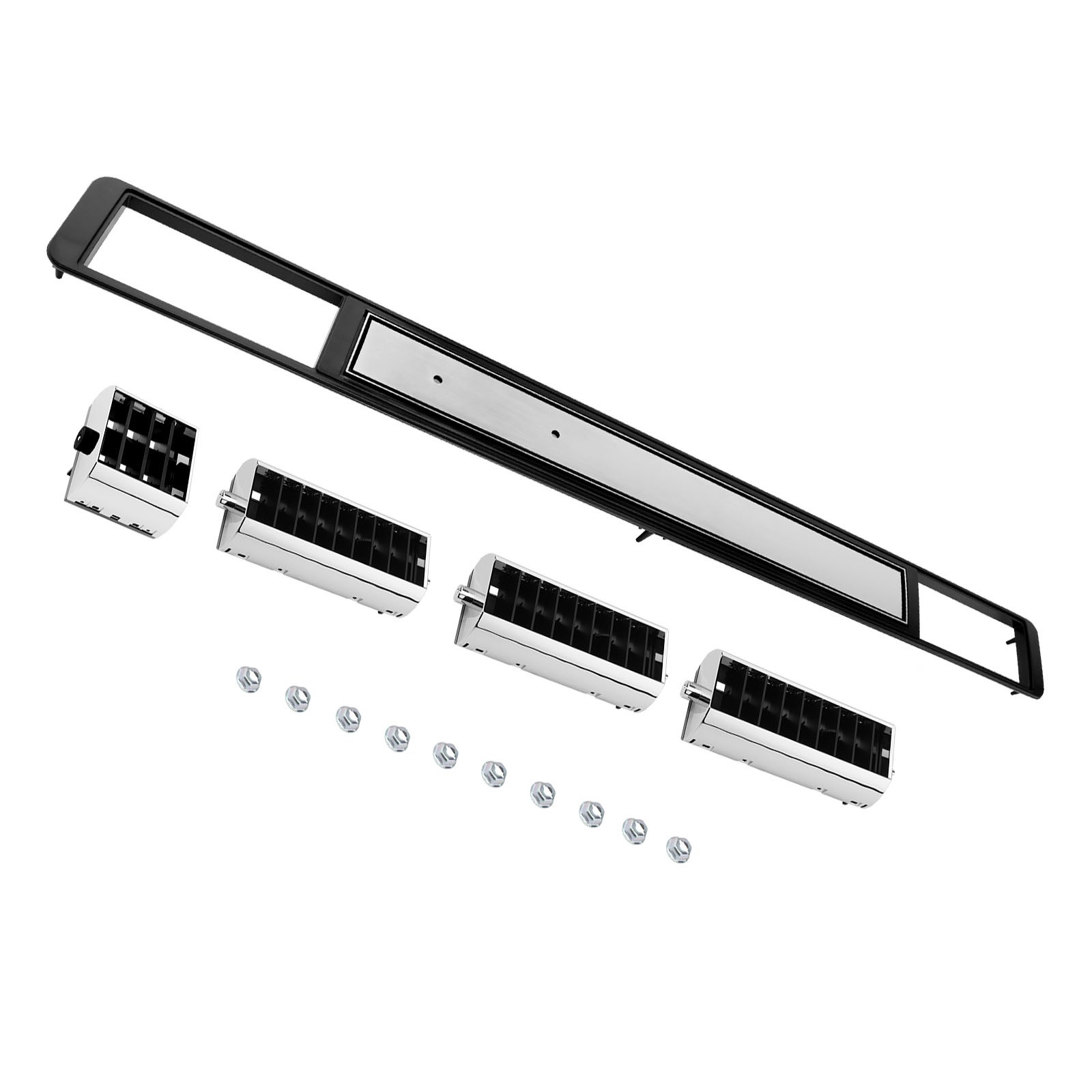 DP2560 Center Dash A/C Air Vent Trim Plate For 1973-1980 GMC Chevy Truck 3979751