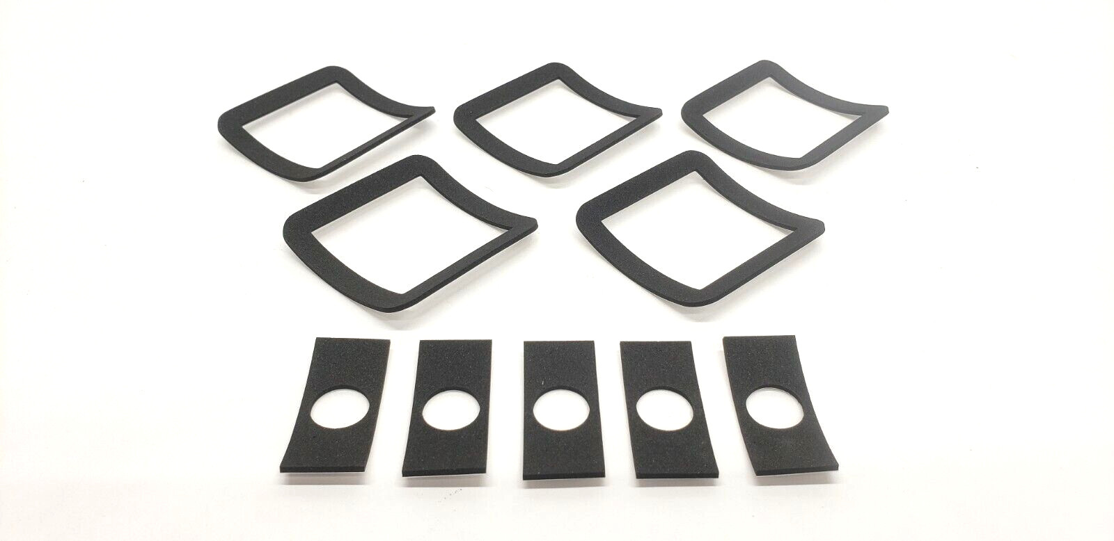 Lund Fiberglass Moon Sun Cab Visor Lens Gaskets Light Gasket Seal Set