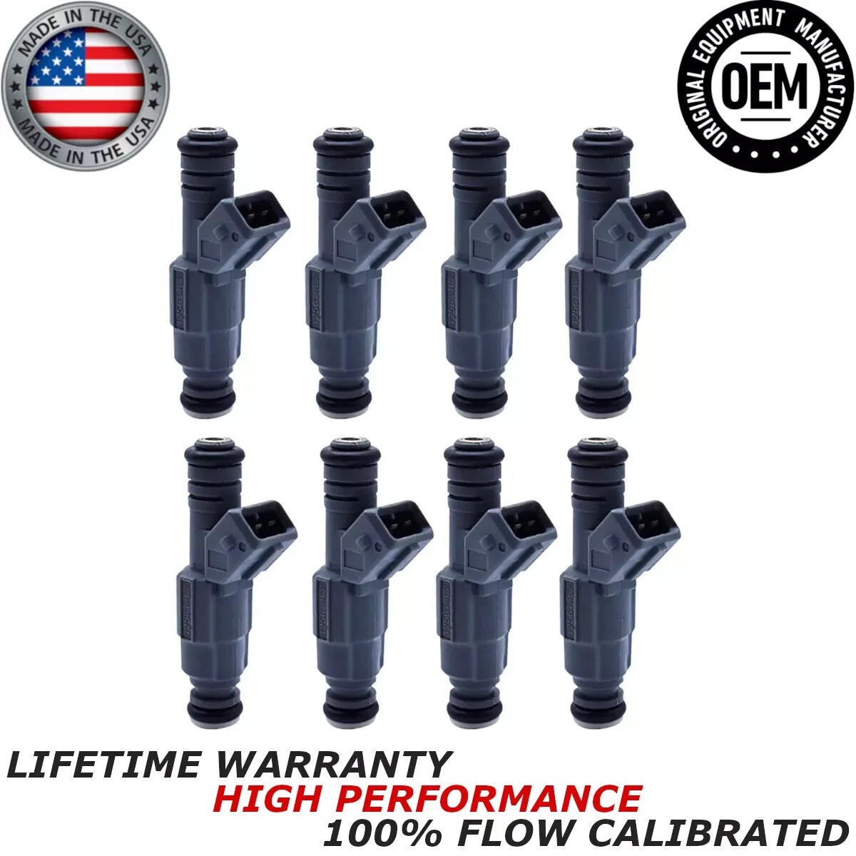 x8 OEM NEW Bosch Fuel Injector for 2004 Pontiac GTO 5.7L V8 #0280155931 x8 OEM NEW Bosch Fuel Injector for 2004 Pontiac GTO 5.7L V8 #0280155931