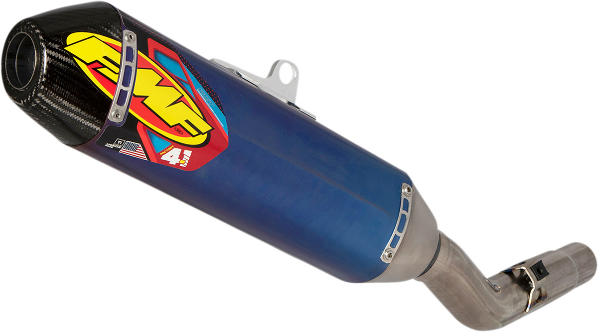 FMF Racing Anodized Titanium Factory 4.1 RCT Slip-On Muffler 45668 20-21 BETA 4T