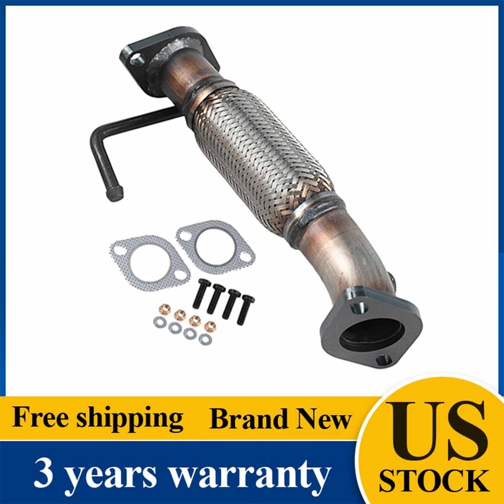 New Stainless Steel Exhaust Front Flex Pipe For 2014-2019 KIA Soul 1.6L 302151