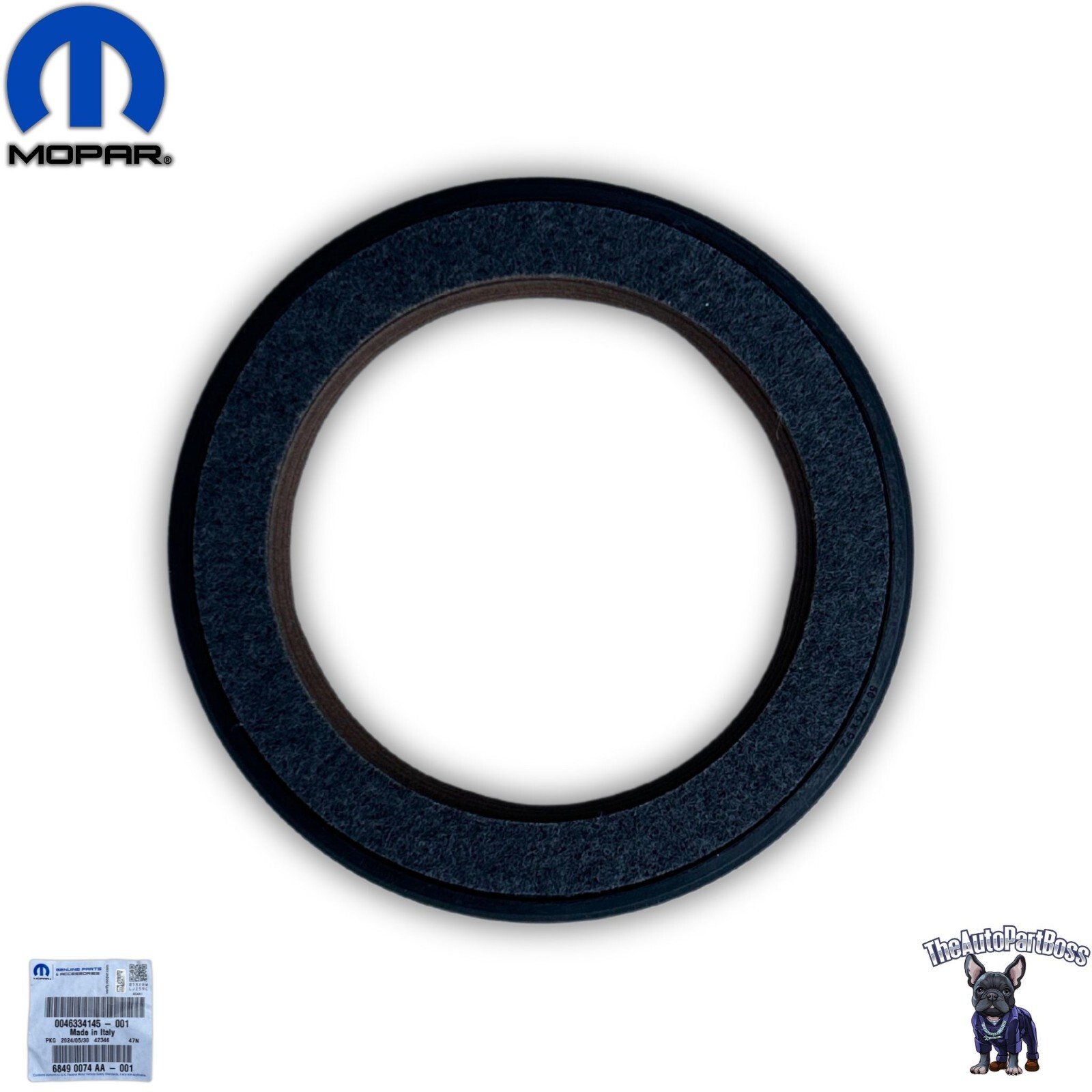 3.0L Crankshaft Oil Seal OEM Mopar 68490074AA
