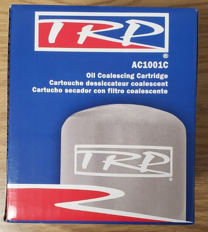 TRP BRAND ~ OIL COALESCING CARTRIDGE ~ AC1001C ~SHOULD CHANGE TWICE A YEAR ~