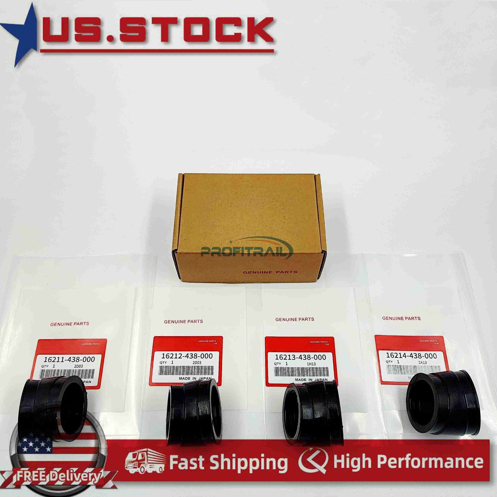 OEM For Honda CB900F/CB900C/1000C CB1100R Intake Manifold Boot Joint Carburetor
