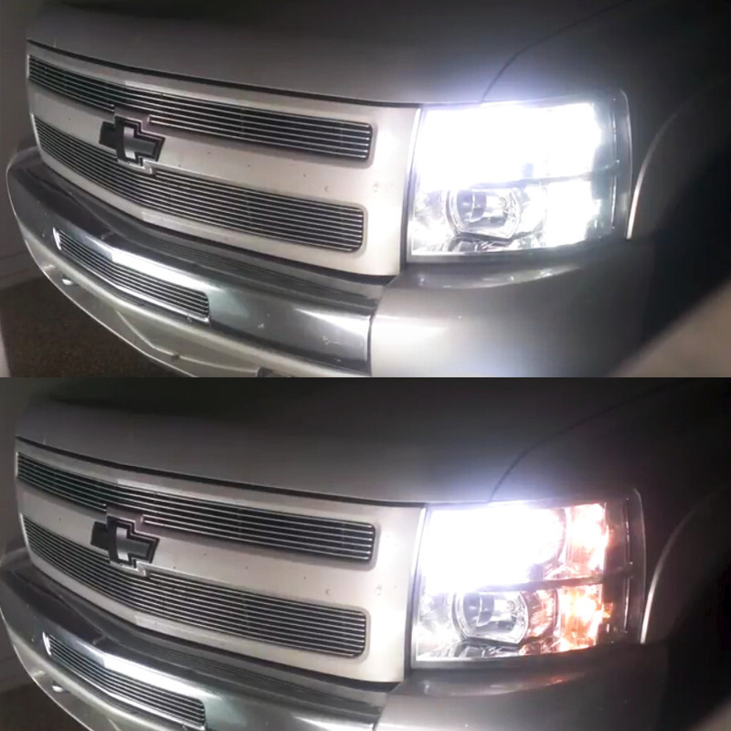 Switchback White Amber Signal LED + Load Resistor for 2007-2013 Silverado Sierra