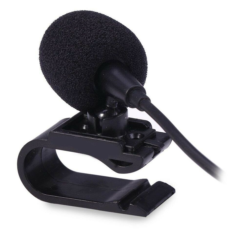 Microphone 3.5mm Car Radio Stereo GPS Bluetooth Enabled Audio DVD External Mic