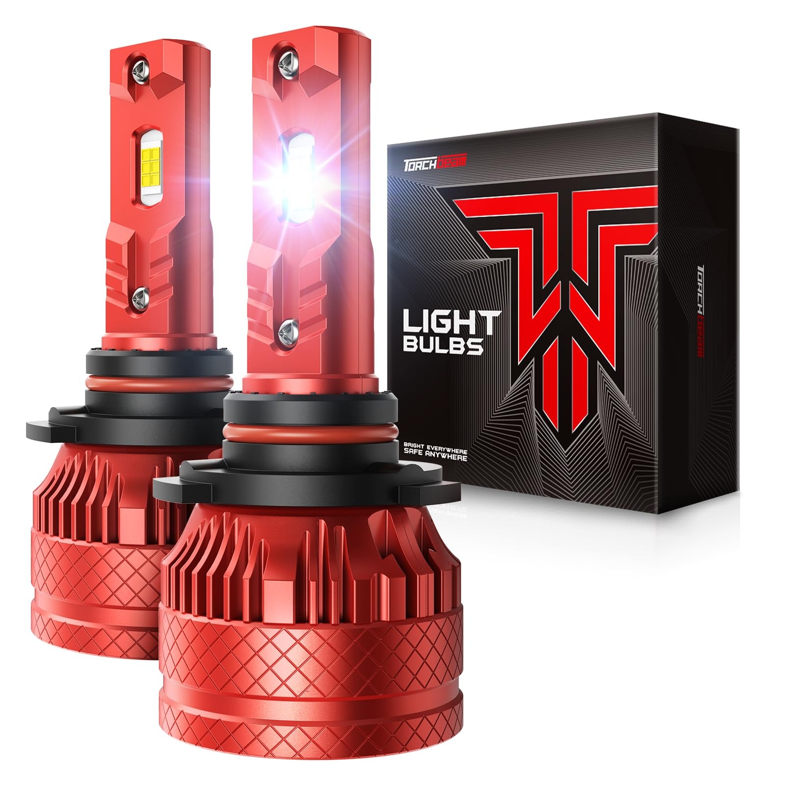 Torchbeam 9005/HB3 LED Bulb,80000LM 8X Super T6S 9005/HB3, Cool White Torchbeam 9005/HB3 LED Bulb,80000LM 8X Super T6S 9005/HB3, Cool White