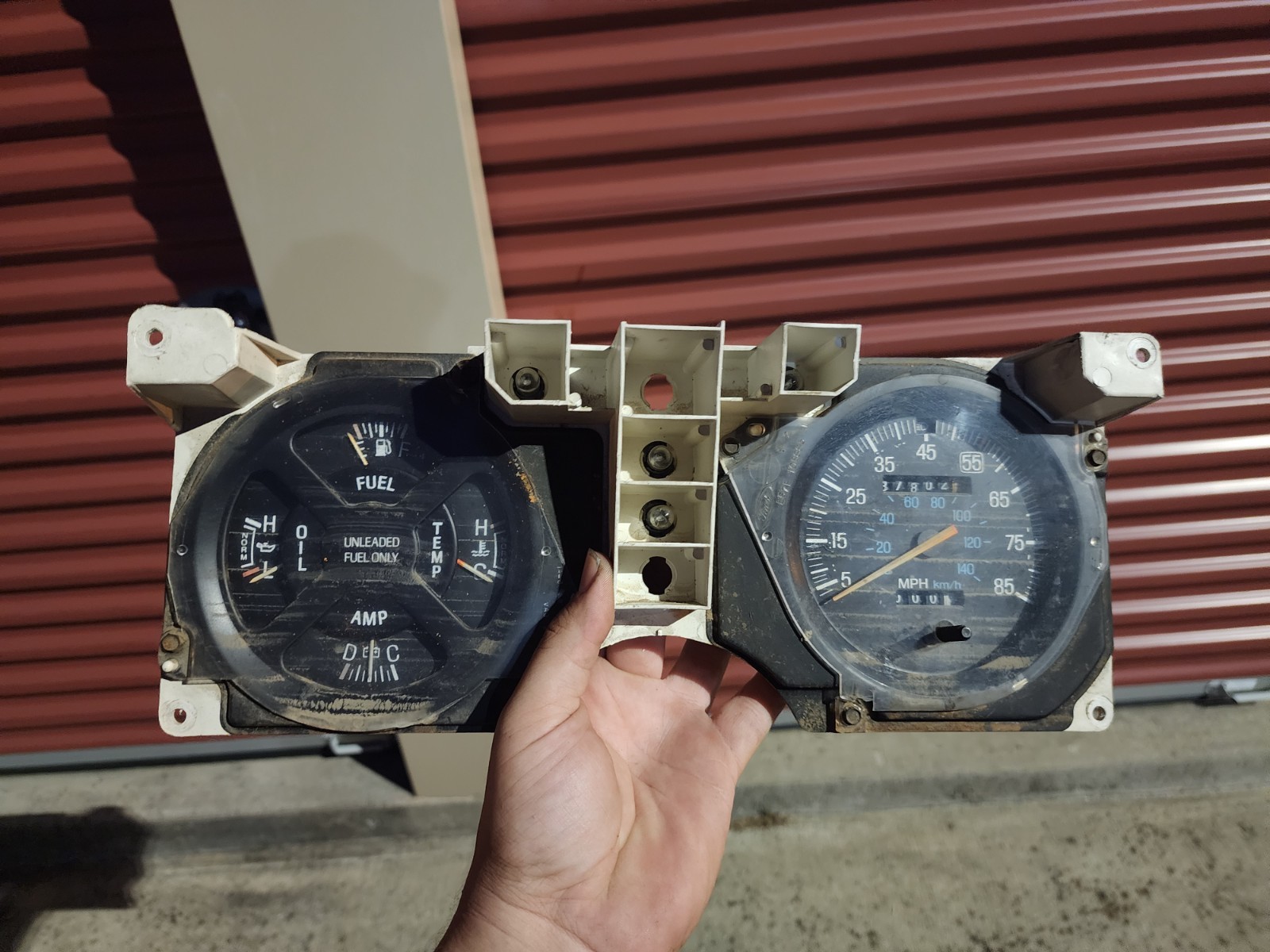 1986-1988 FORD BRONCO II RANGER TACH DASH CLUSTER GAUGES SPEEDOMETER OEM 87k 1986-1988 FORD BRONCO II RANGER TACH DASH CLUSTER GAUGES SPEEDOMETER OEM 87k
