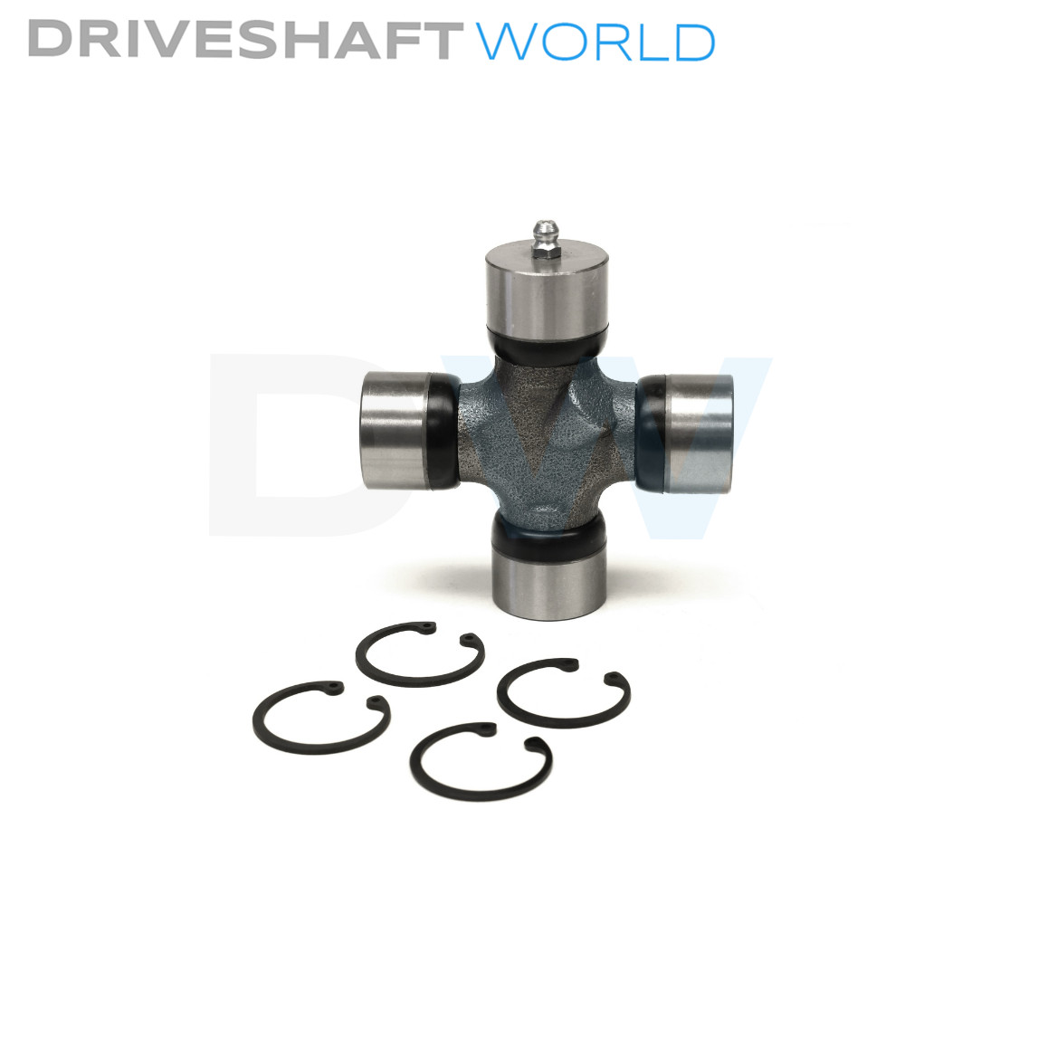 1350 Series Grease Zerk in Bearing Cap Universal Joint 5-1350-1X Outside Circlip 1350 Series Grease Zerk in Bearing Cap Universal Joint 5-1350-1X Outside Circlip