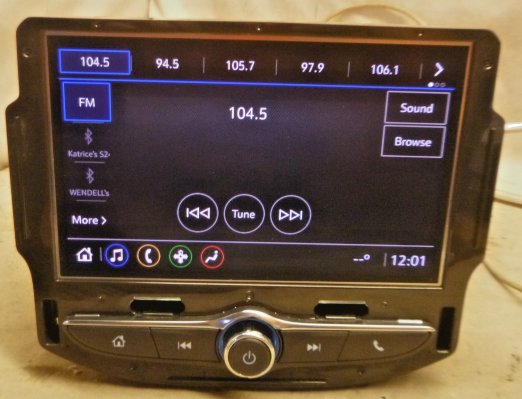 20 21 22 Chevrolet Traverse Radio Receiver 84774521 SSY23