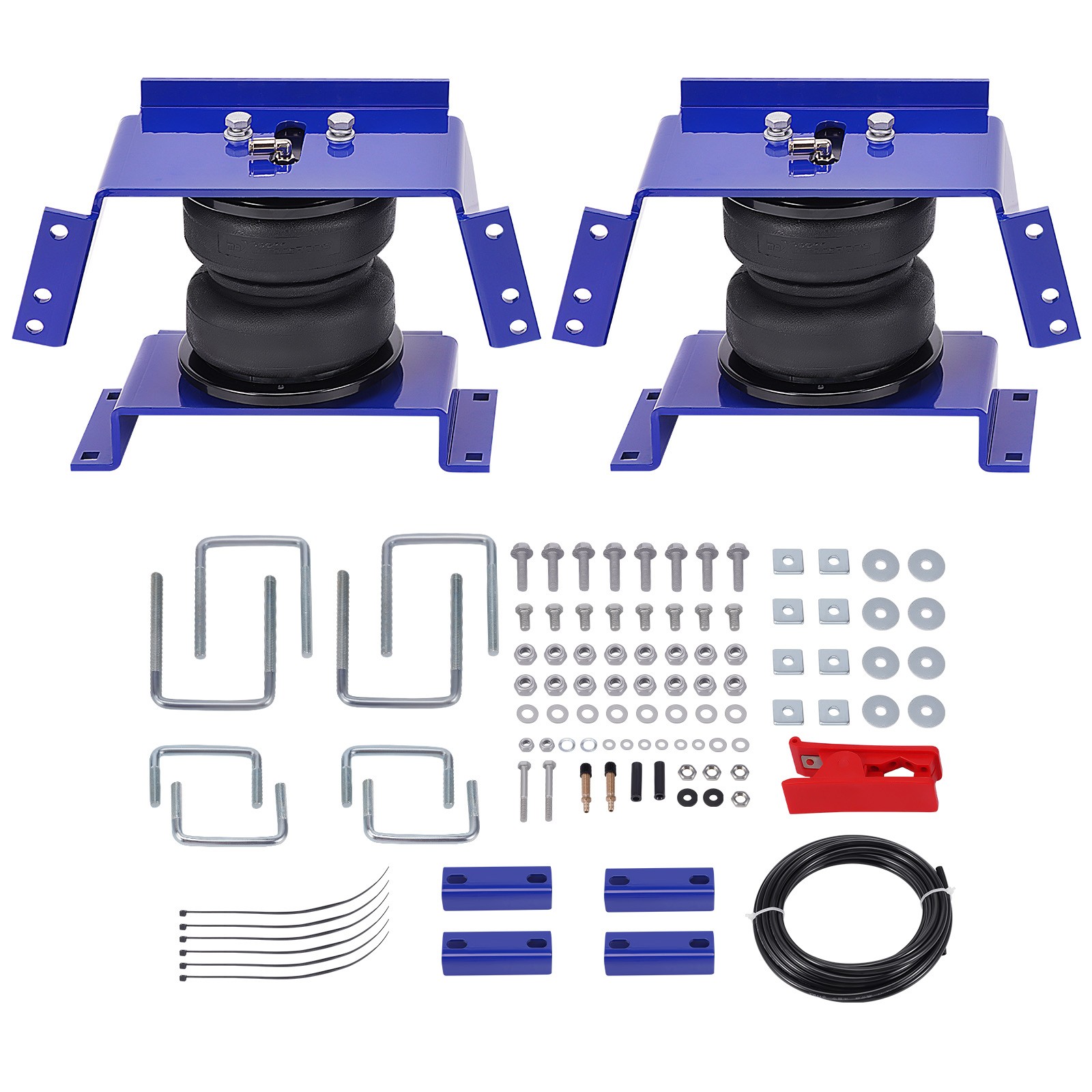 Air Helper Spring Suspension Leveling Kit For Ford F-250 F-350 Super Duty 97-04 Air Helper Spring Suspension Leveling Kit For Ford F-250 F-350 Super Duty 97-04