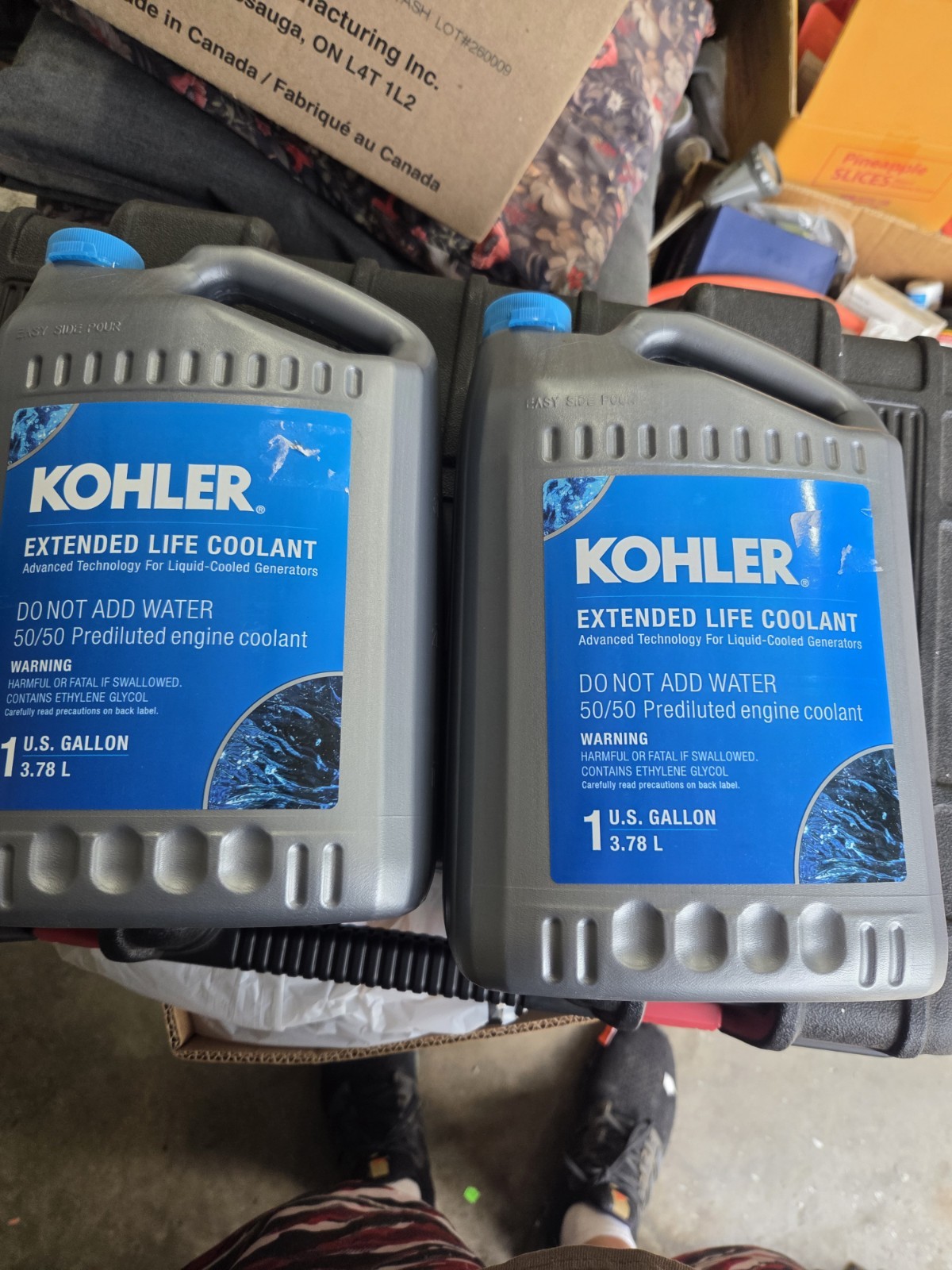 Kohler GM109949 Extended Life Coolant 2 gallons Kohler GM109949 Extended Life Coolant 2 gallons