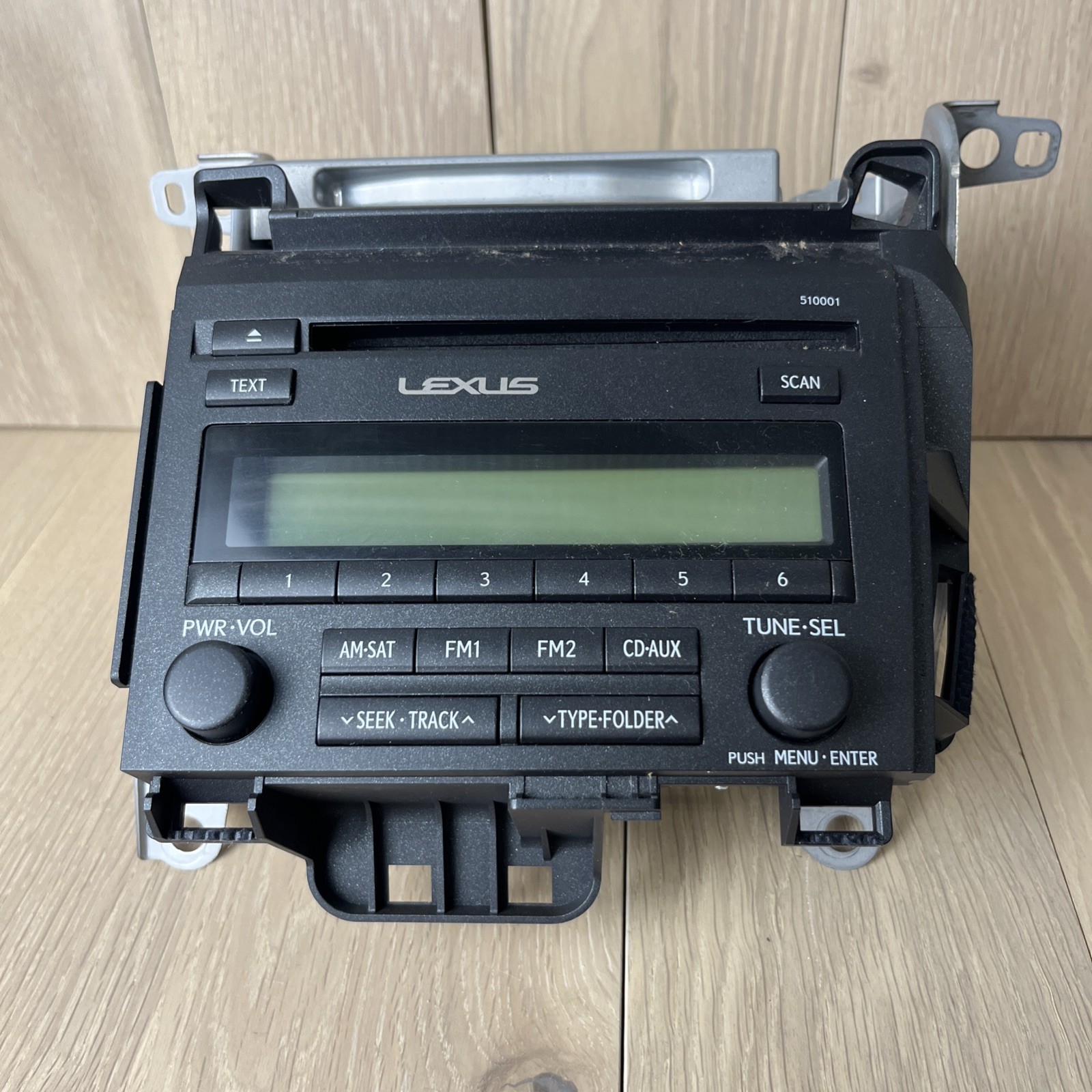 2014-2017 LEXUS CT200H AUDIO RADIO RECEIVER OEM ID:510001 86120-76051