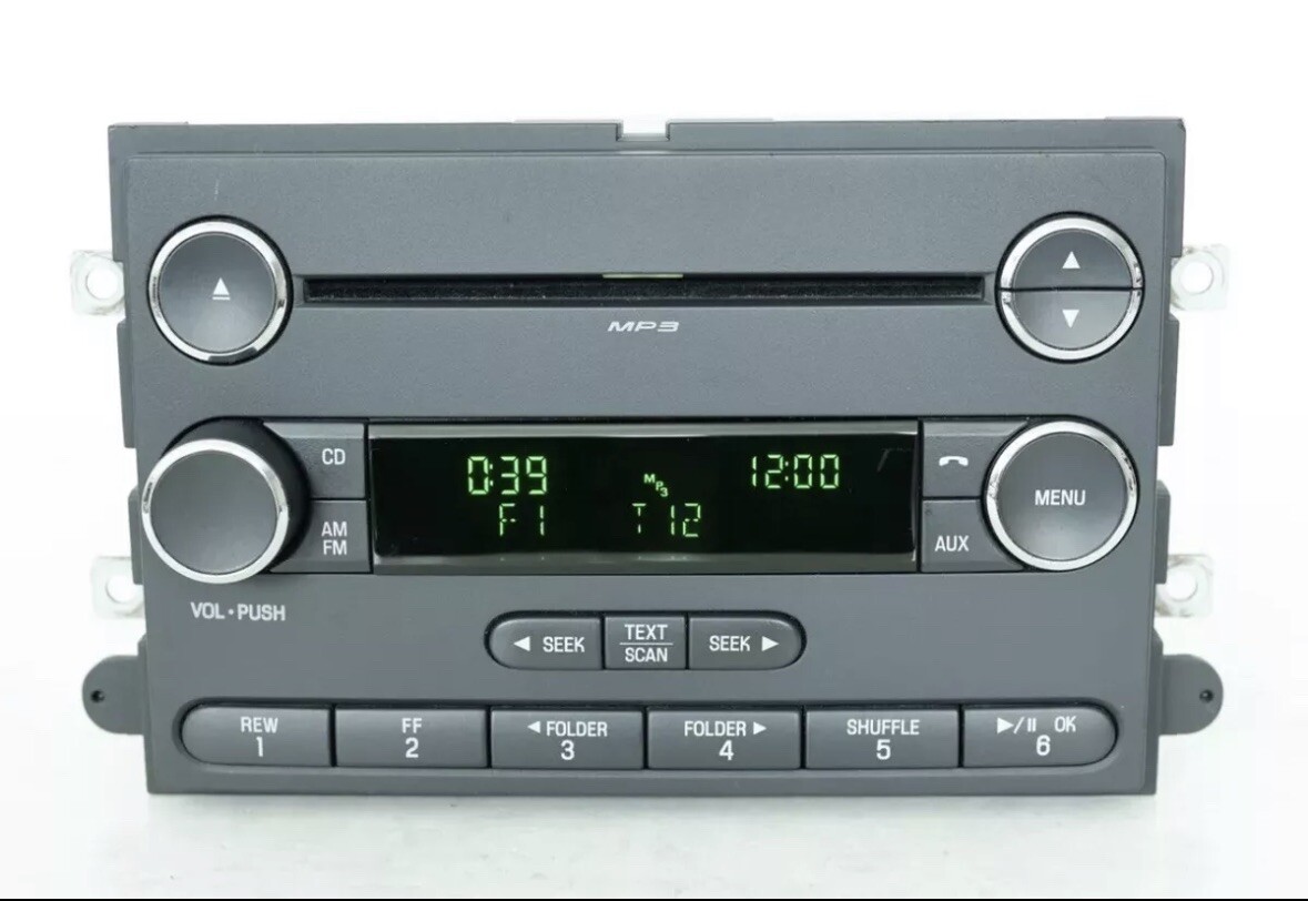 2006-15 FORD OEM RADIO CD PLAYER RECIEVER MP3 AM FM bc2t 18c869-cb E150 F250 350