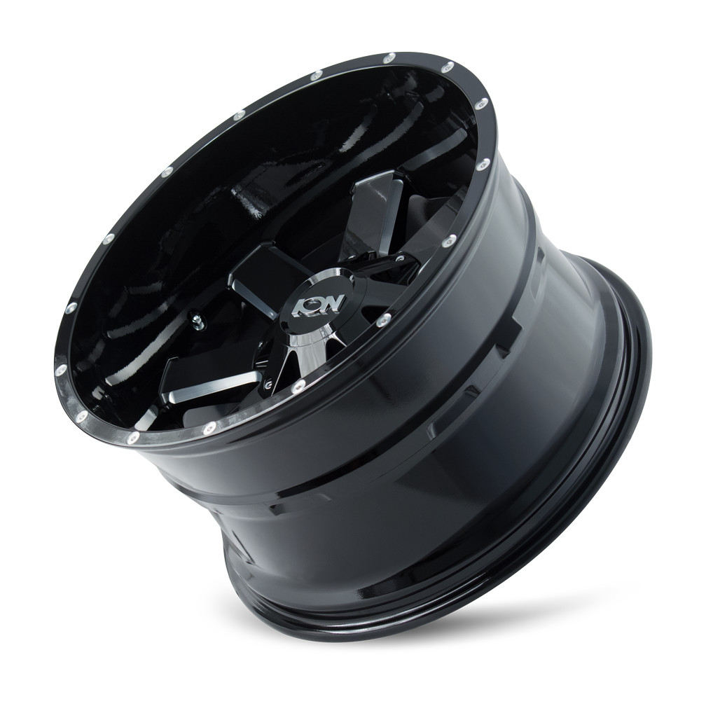 1 New 17x9 ION Alloy 141 Black 6x139.7 6x5.5 ET18 Wheel Rim