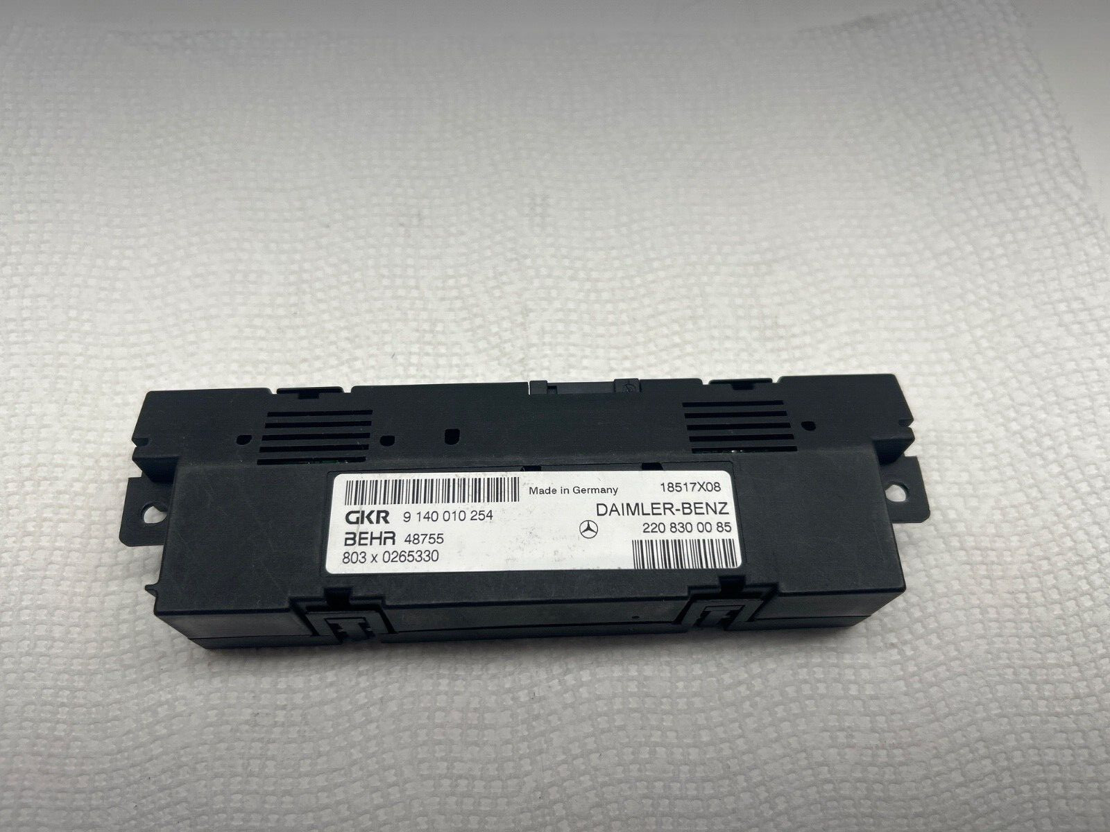 OEM Climate Control Module 2000 2001 2002 2003 04-2006 Mercedes Benz 2208300085