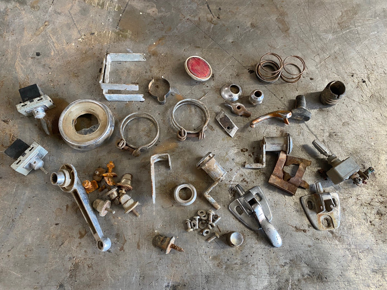 Datsun Roadster Parts Lot Misc Hardware 64-67