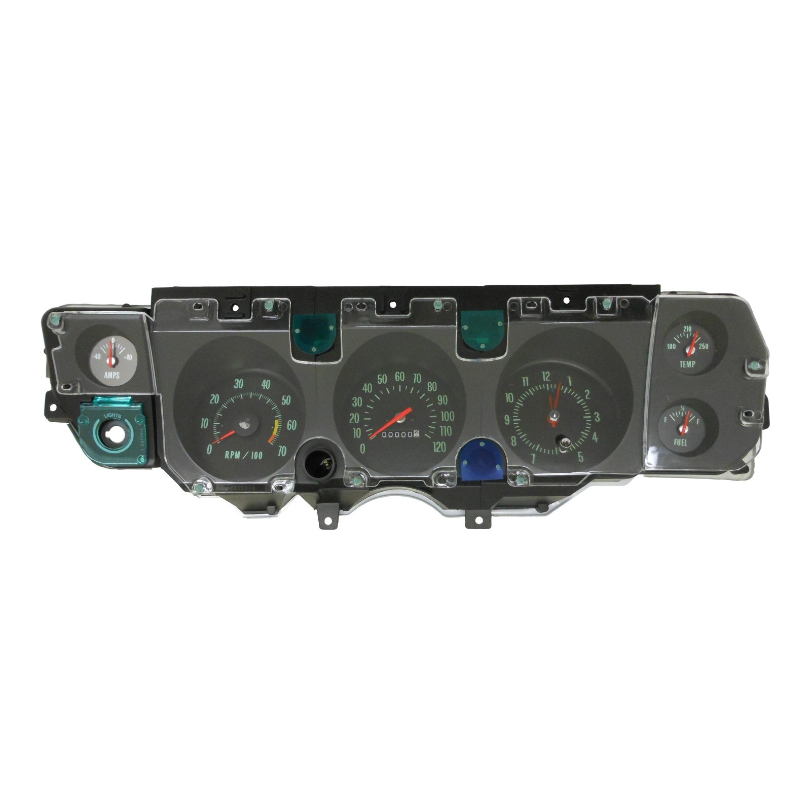 1970 Chevelle SS Instrument Cluster New 6500 rpm Tach and gauges
