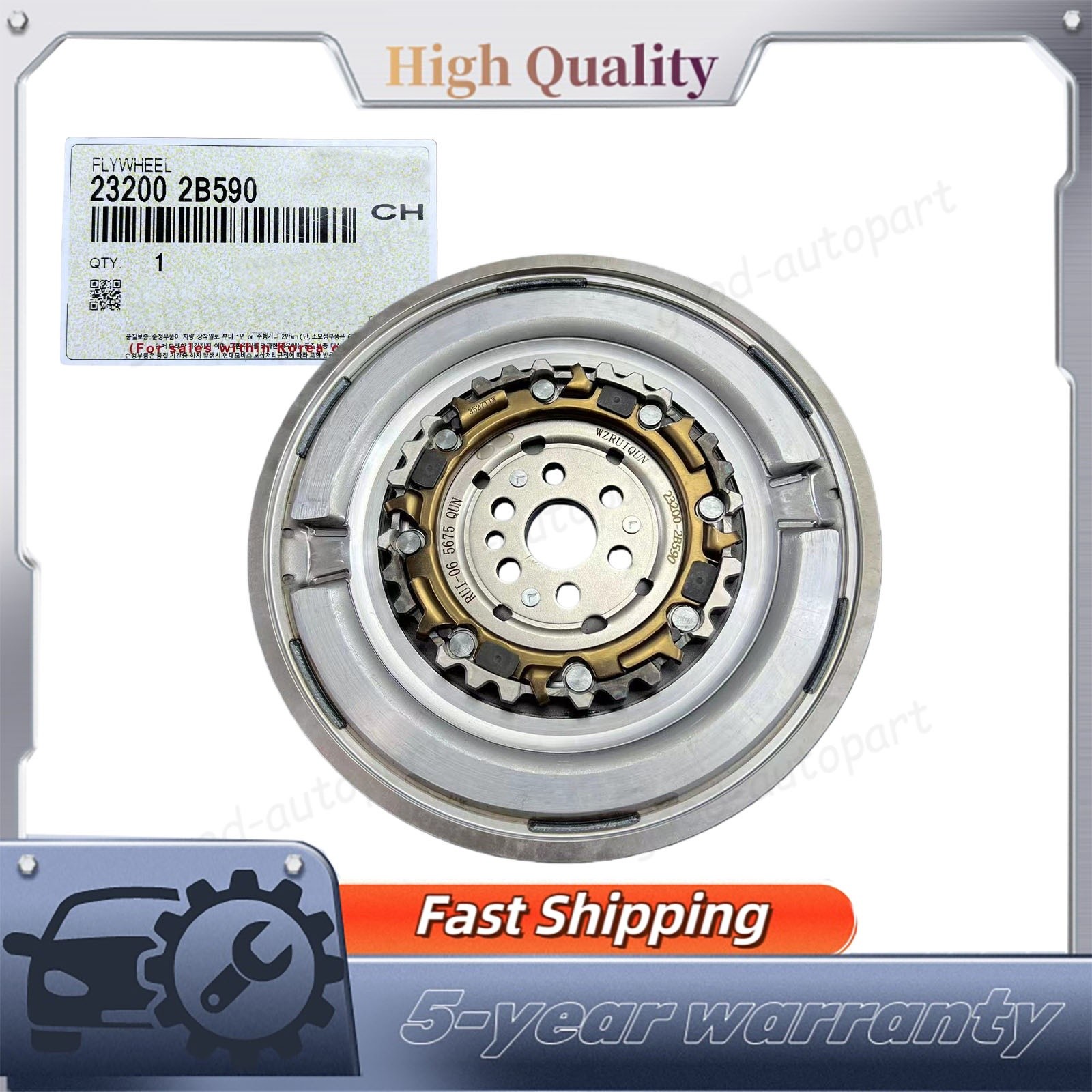 23200-2B590 DUAL MASS FLYWHEEL FOR HYUNDAI KIA SONATA ELANTRA VELOSTERTUCSON