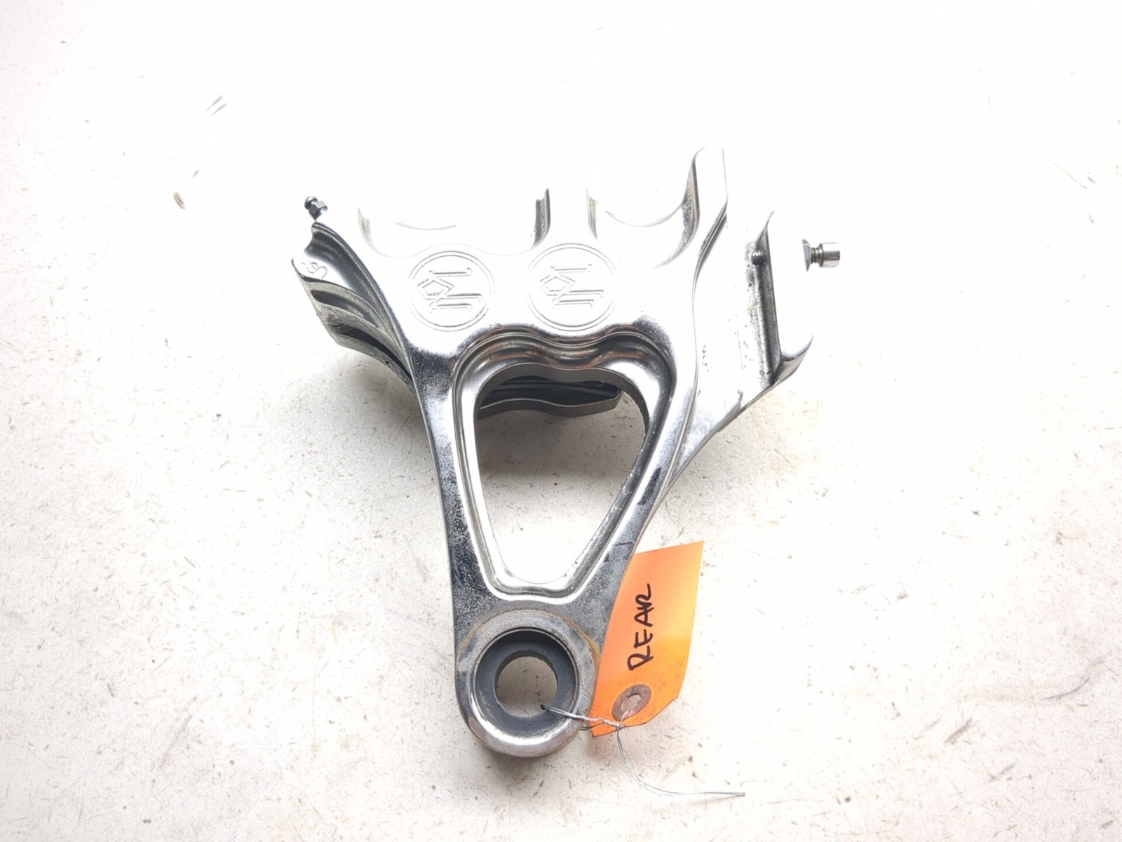 00-07 Harley Softail Deuce FXSTD Performance Machine Rear Brake Caliper Bracket