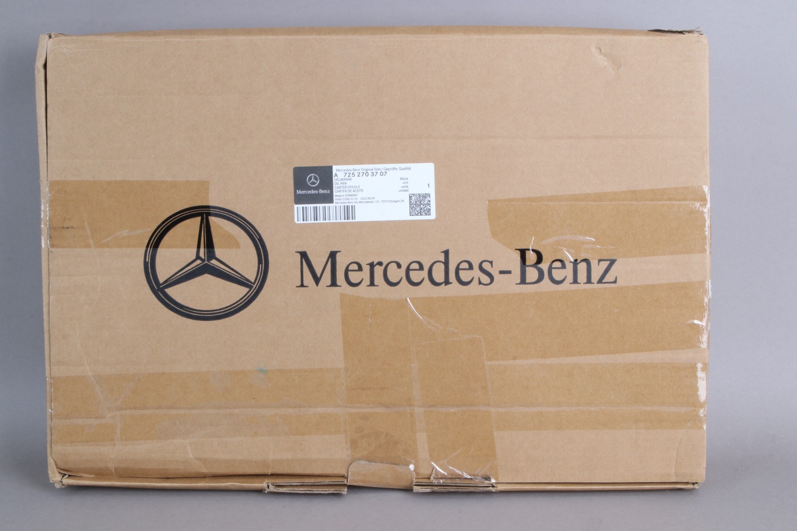 New open box OEM for Mercedes-Benz Transmission Trans Oil Pan Sump A7252703707