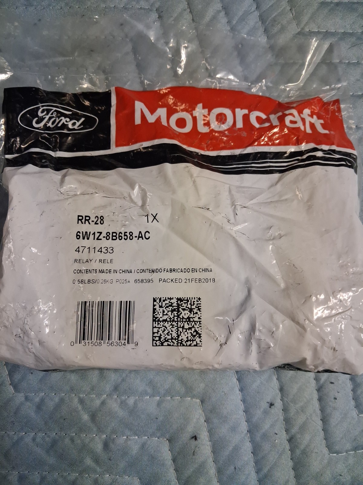 Engine Cooling Fan Controller Motorcraft RR-28 Genuine Factory Replacement Engine Cooling Fan Controller Motorcraft RR-28 Genuine Factory Replacement