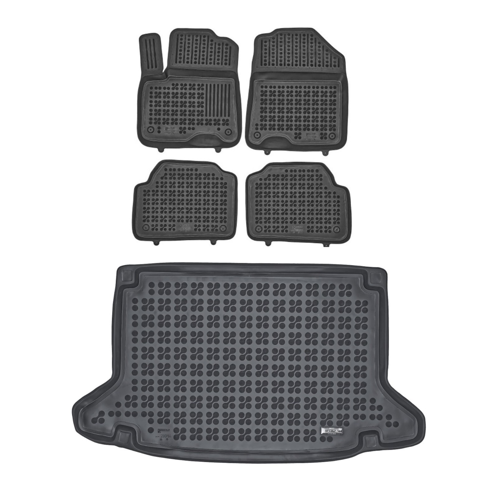 Rezaw-Plast Car Mats for 2019-2022 Kia Niro EV Floor Mats & Cargo Mat Custom Fit Rezaw-Plast Car Mats for 2019-2022 Kia Niro EV Floor Mats & Cargo Mat Custom Fit