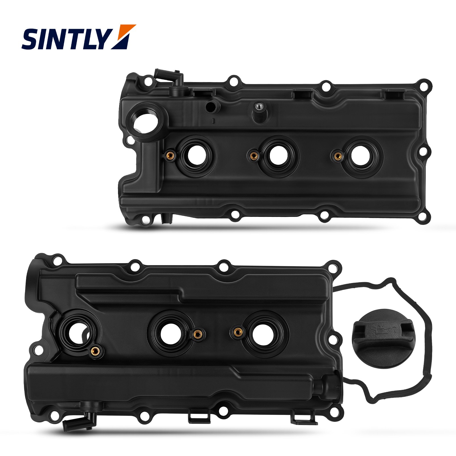 2x Engine Valve Cover w/ Gasket for Nissan Frontier 2005-2019 Pathfinder Xterra