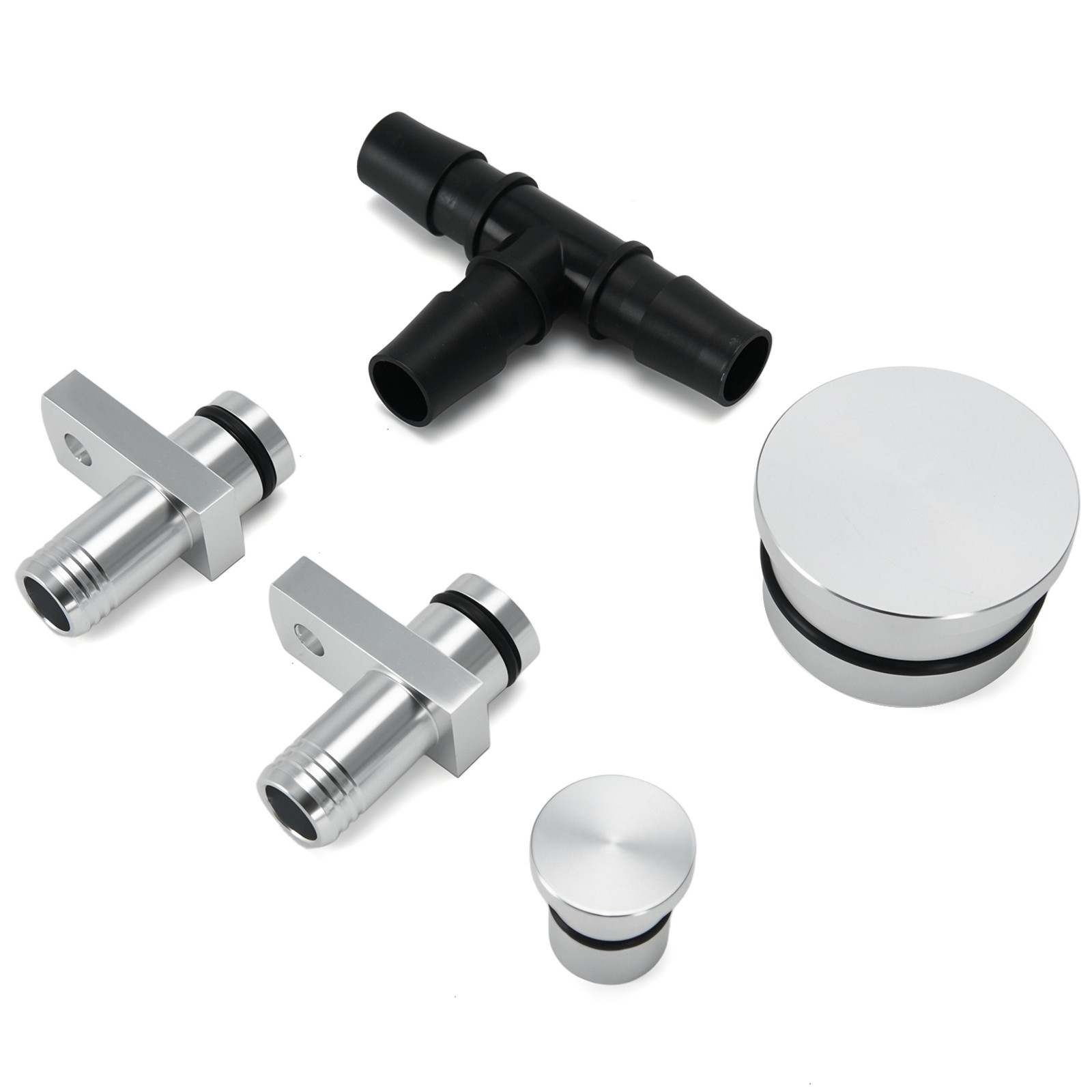 Reroute & Resonator Kit Replacement For GM Duramax 6.6L 2004.5-2010 2008 2009