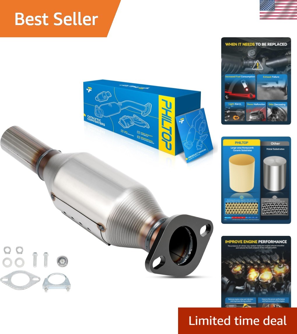 High Flow Catalytic Converter Fit for 2017-2019 Elantra 2.0L