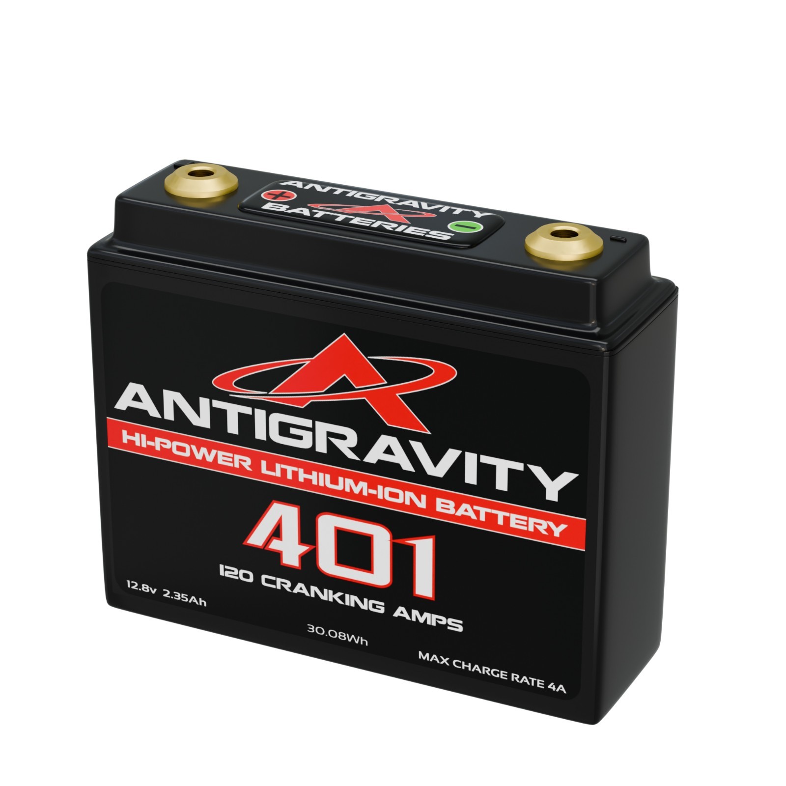 Antigravity AG-401 Lithium Motorcycle Battery 12V 120CA Small Case Ultra Light