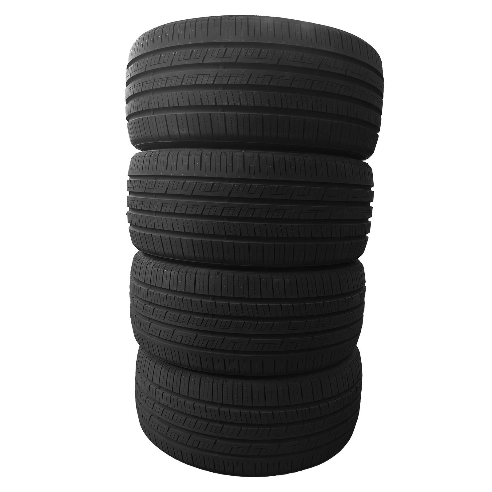 4 Royal Black RACING TRAC 295/35ZR21 XL 107Y Tire All-Weather For Super Sport Ca