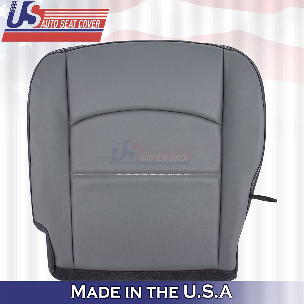 2019 to 2024 Dodge Ram ST Front Driver Bottom Vinyl Seat Cover Diesel Gray