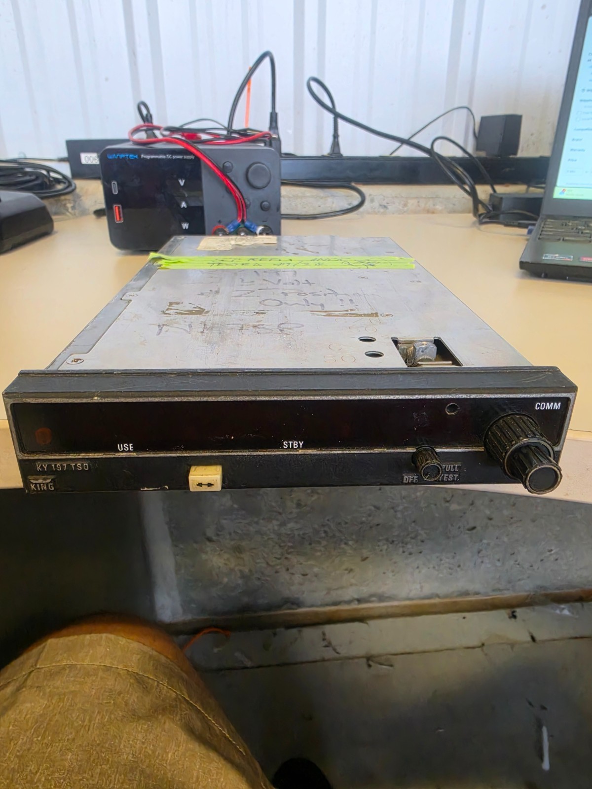 Bendix King KY 197 TSO VHF Comm Traansceiver P/N: 064-1021-00