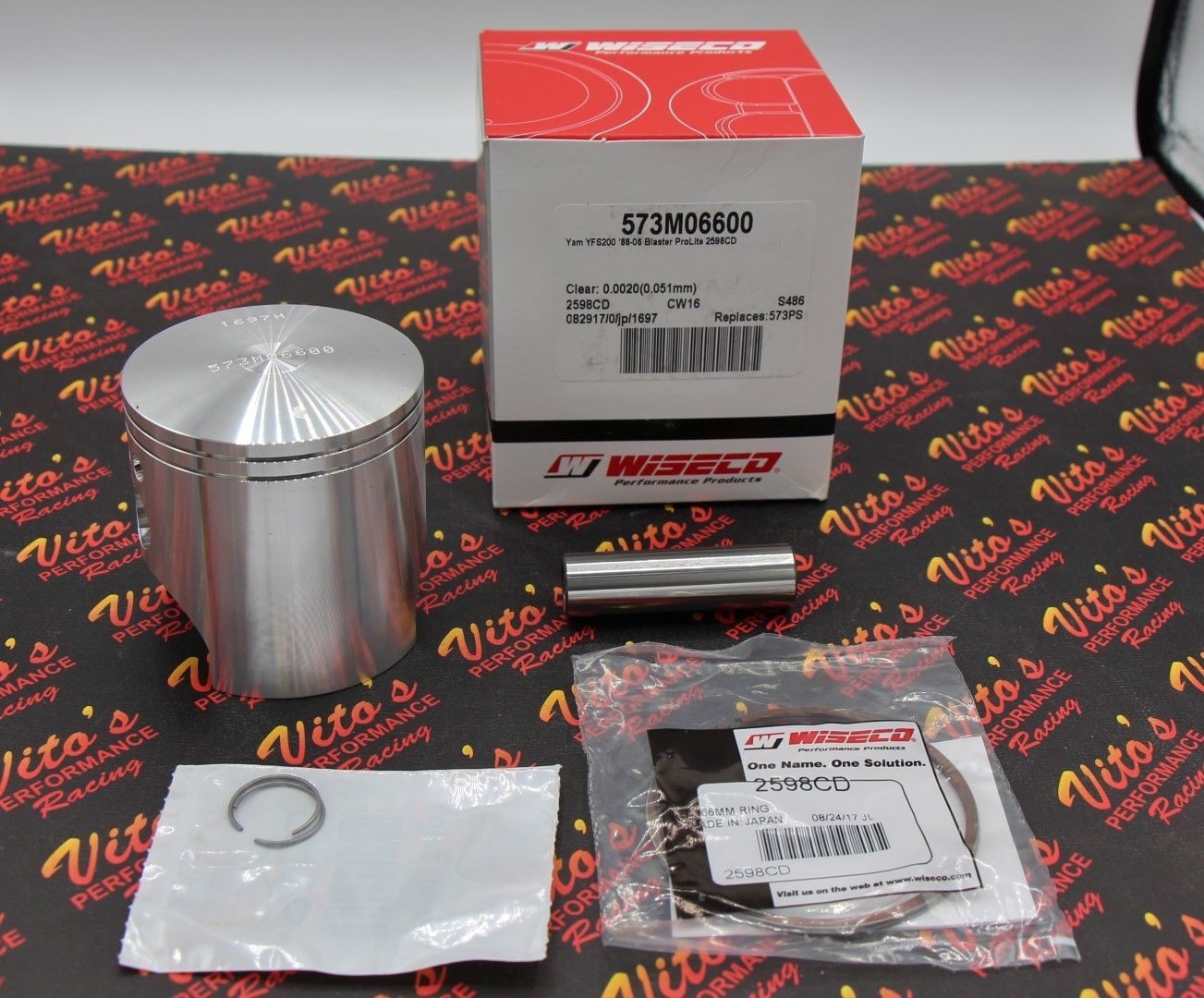 573 series Wiseco Ultra Light Yamaha Blaster 200 forged piston - NEW 67.00mm