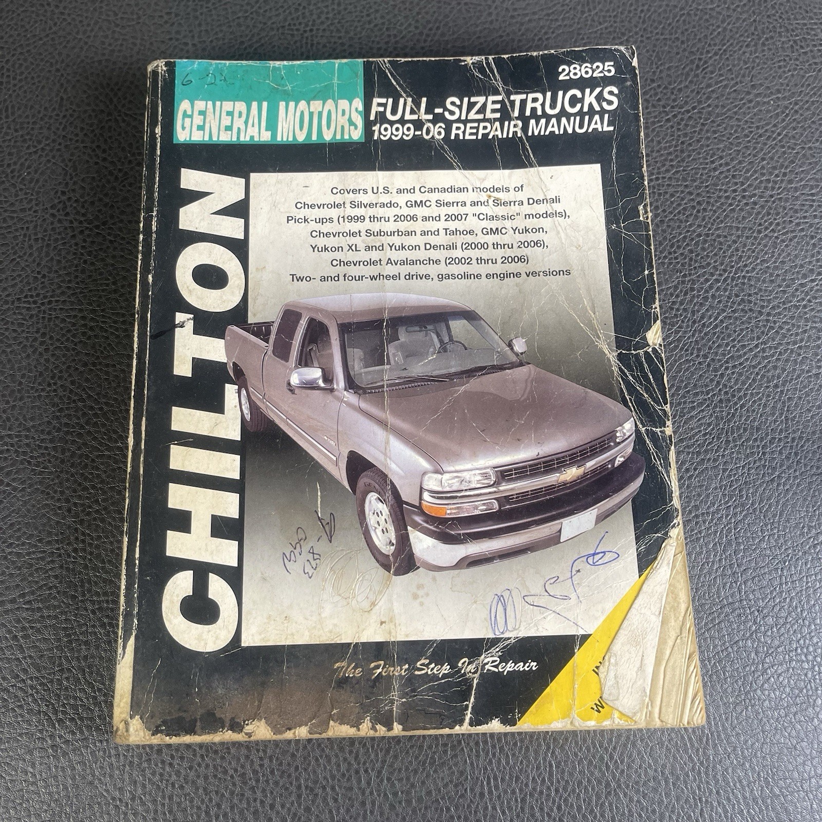 Chilton General Motors Full Size Truck 1999-06 Repair Manual Pre-Owned 28625 Chilton General Motors Full Size Truck 1999-06 Repair Manual Pre-Owned 28625