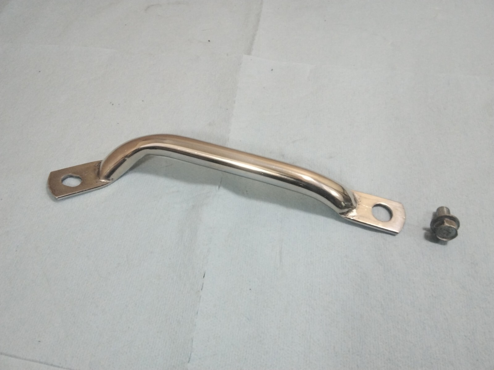 1975-1980 RE5 GS 550 E 750 Chrome Rear Grab Handle GS550E GS750E RE 5