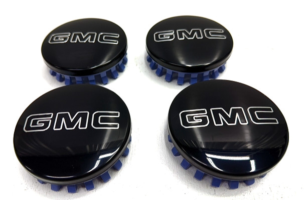 NEW 4x Gloss Black Center Caps 83mm 3.25
