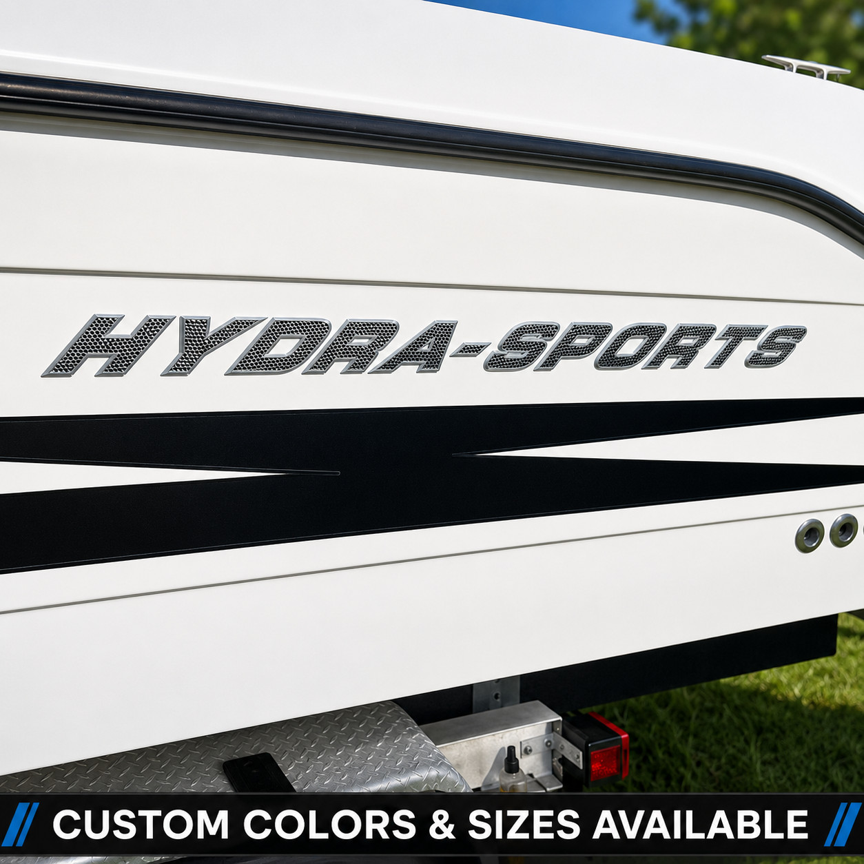 Hydra-Sports Custom 3D Printed Boat Decals Set - 44