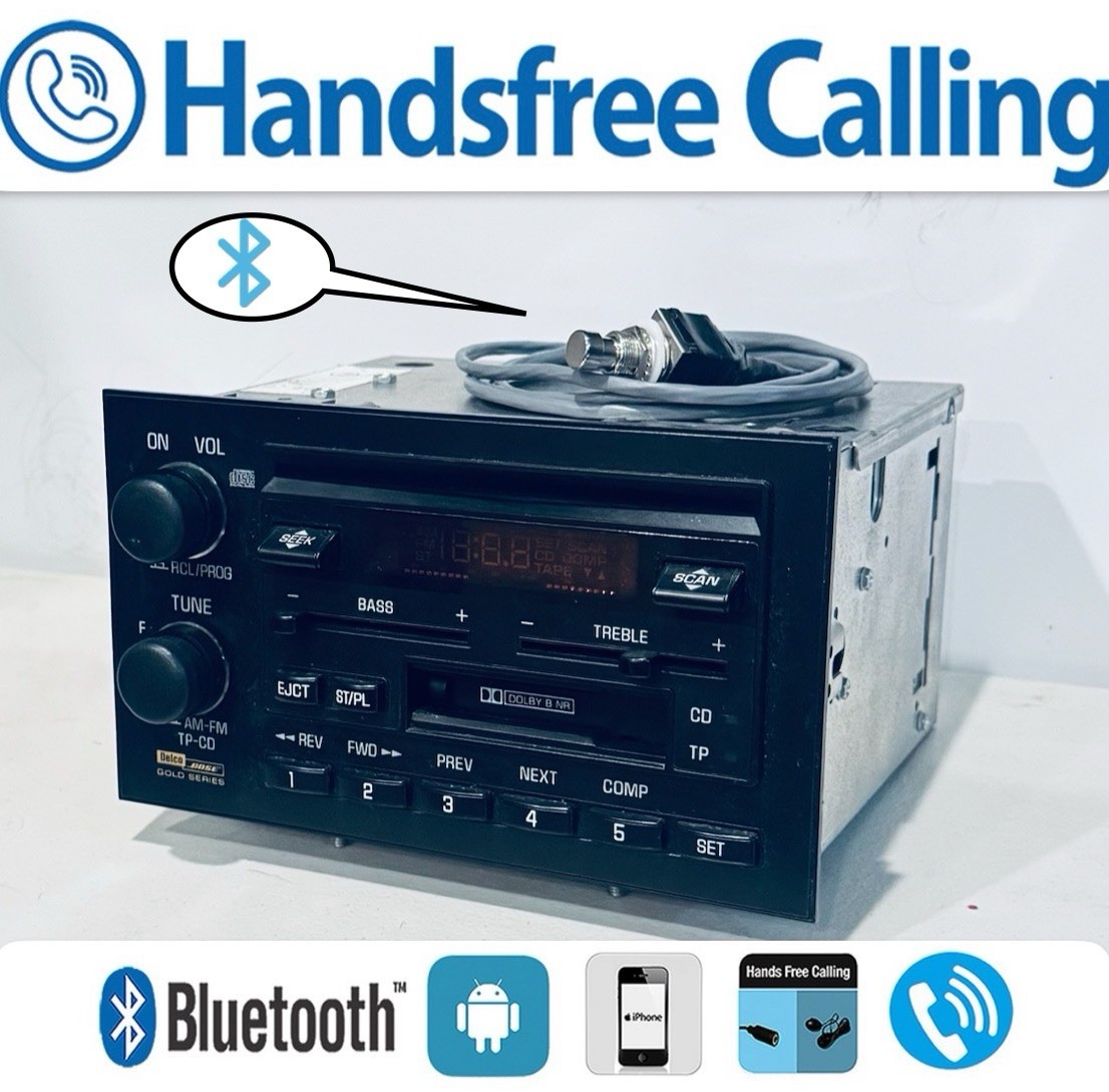 ✅93-95 Cadillac Eldorado Seville Bose Gold Bluetooth Handsfree OEM Radio ✅93-95 Cadillac Eldorado Seville Bose Gold Bluetooth Handsfree OEM Radio