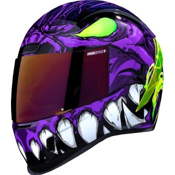 Icon Airform Helmet Full Face - Manik'RR Purple - MIPS - Adult Size XS